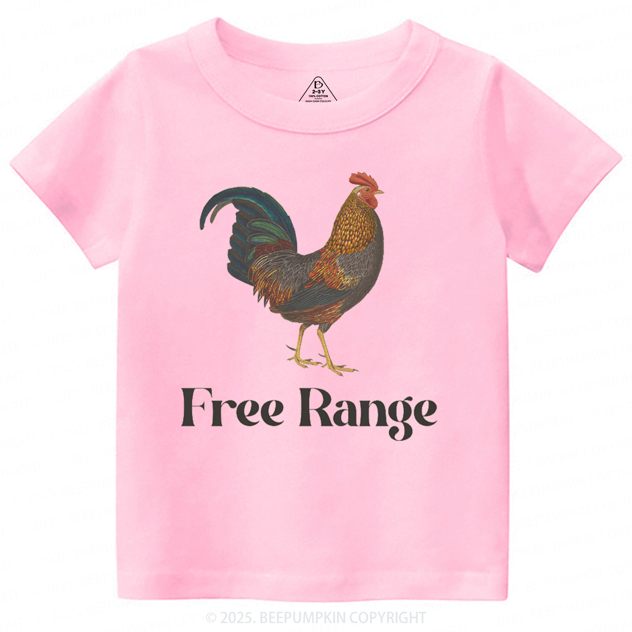 Free Range Chicken Toddler&Kid's Tees Beepumpkin