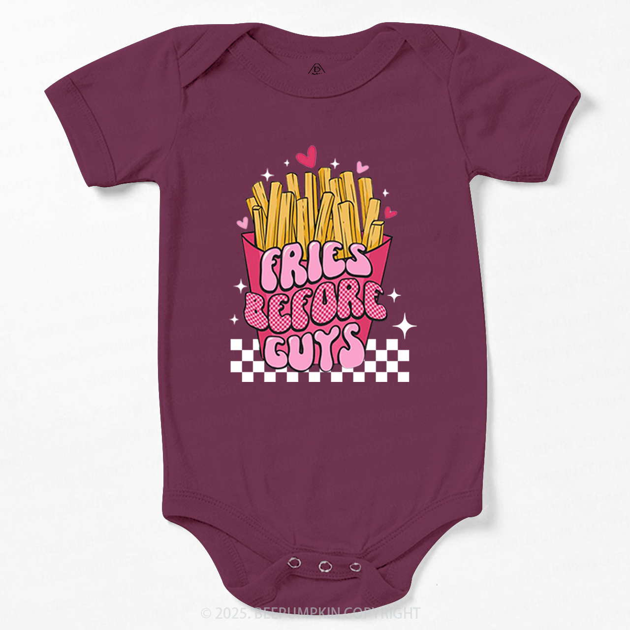 Fries Before Guys Bodysuit Beepumpkin