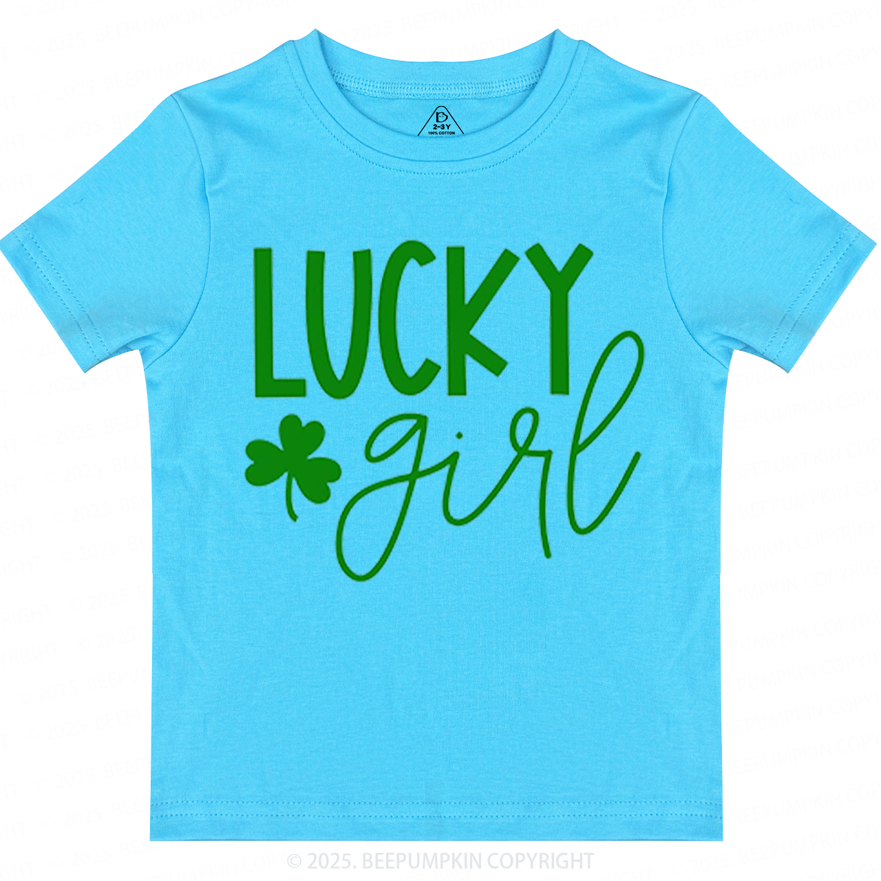 Personalized Lucky Boy And Girl St.Patricks Day Toddler&Kid's Tees Beepumpkin