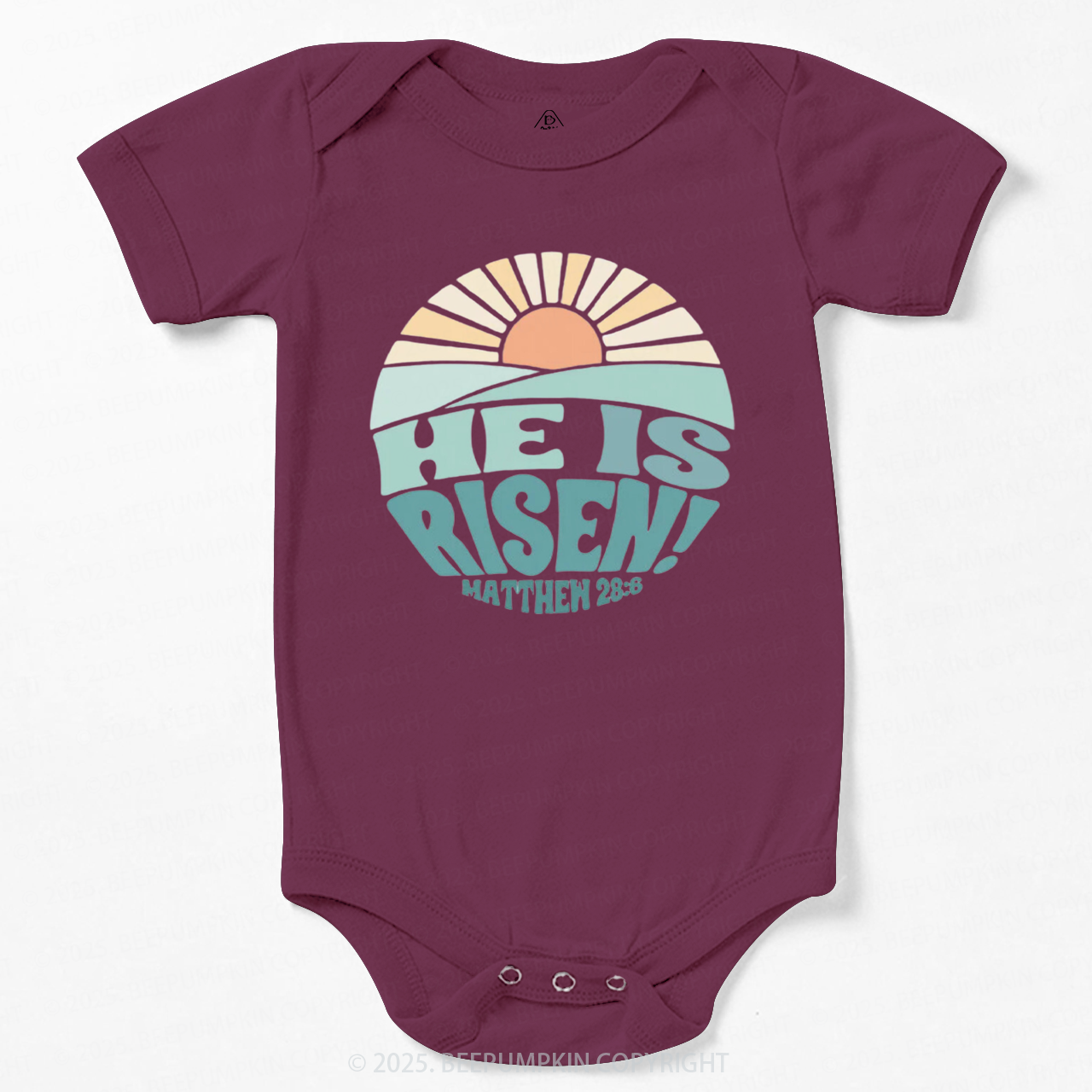 He is Risen Bodysuit Beepumpkin
