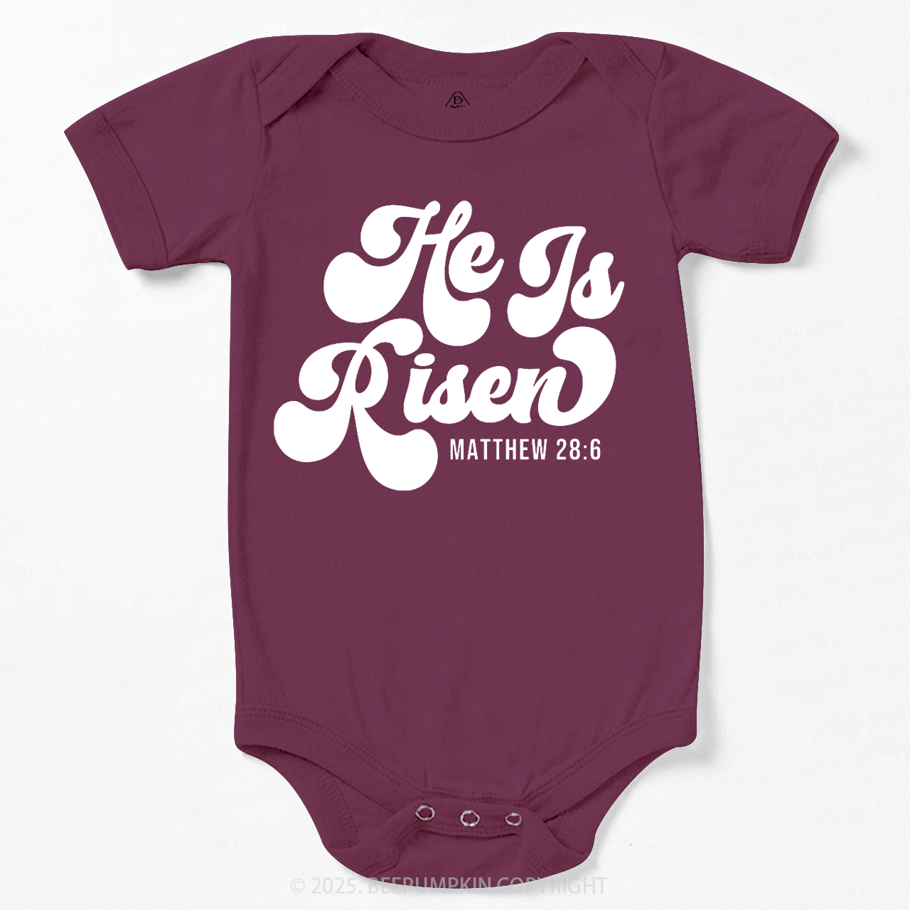He Is Risen Bodysuit Beepumpkin 3