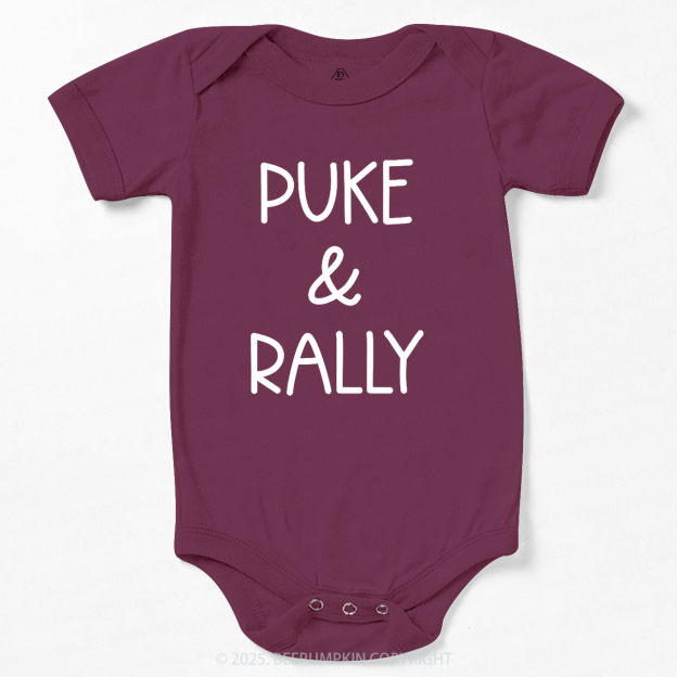 Puke And Rally Bodysuit Beepumpkin