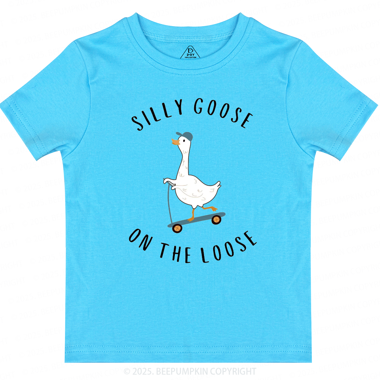 Silly Goose On The Loose Toddler&Kid's Tees Beepumpkin 3