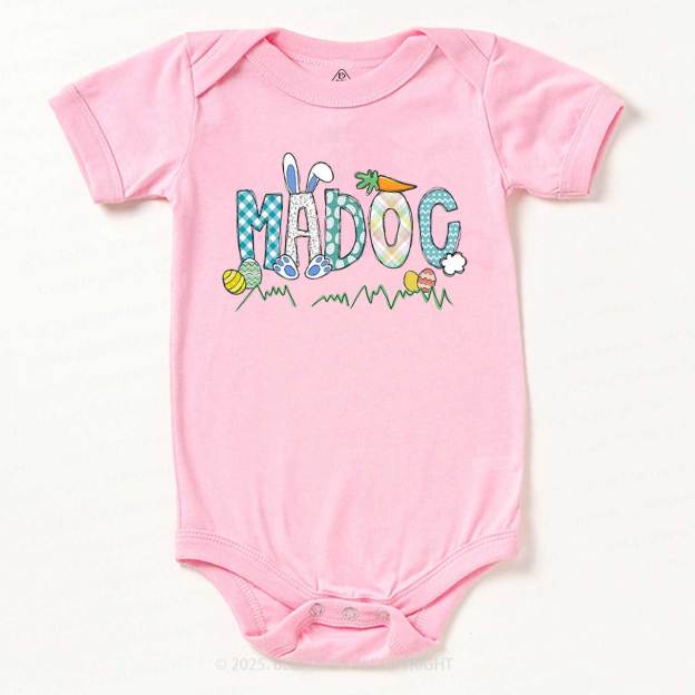 Personalized Easter Name Bodysuit Beepumpkin