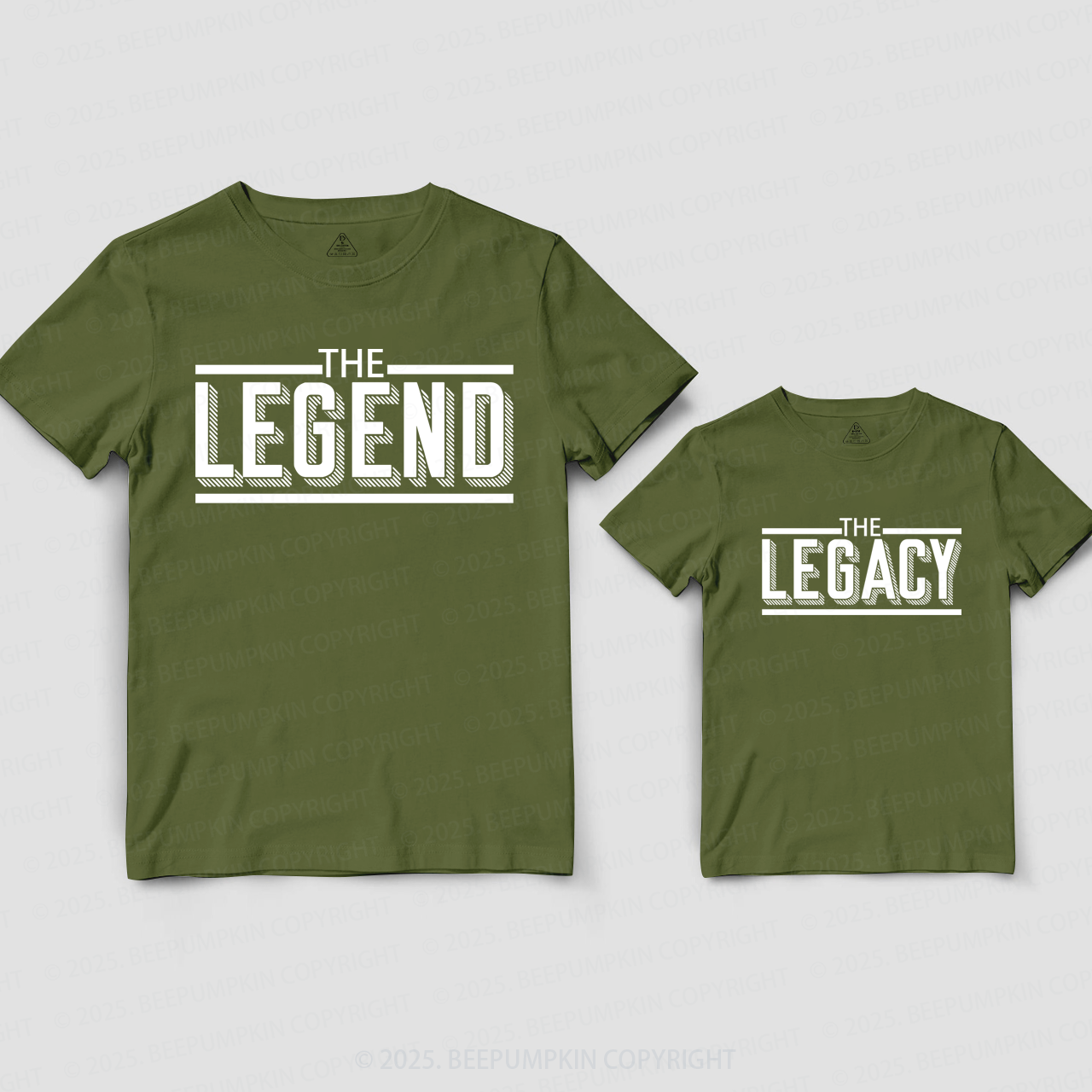 Legend & Legacy Matching Dad and me Bodysuit & Shirts
