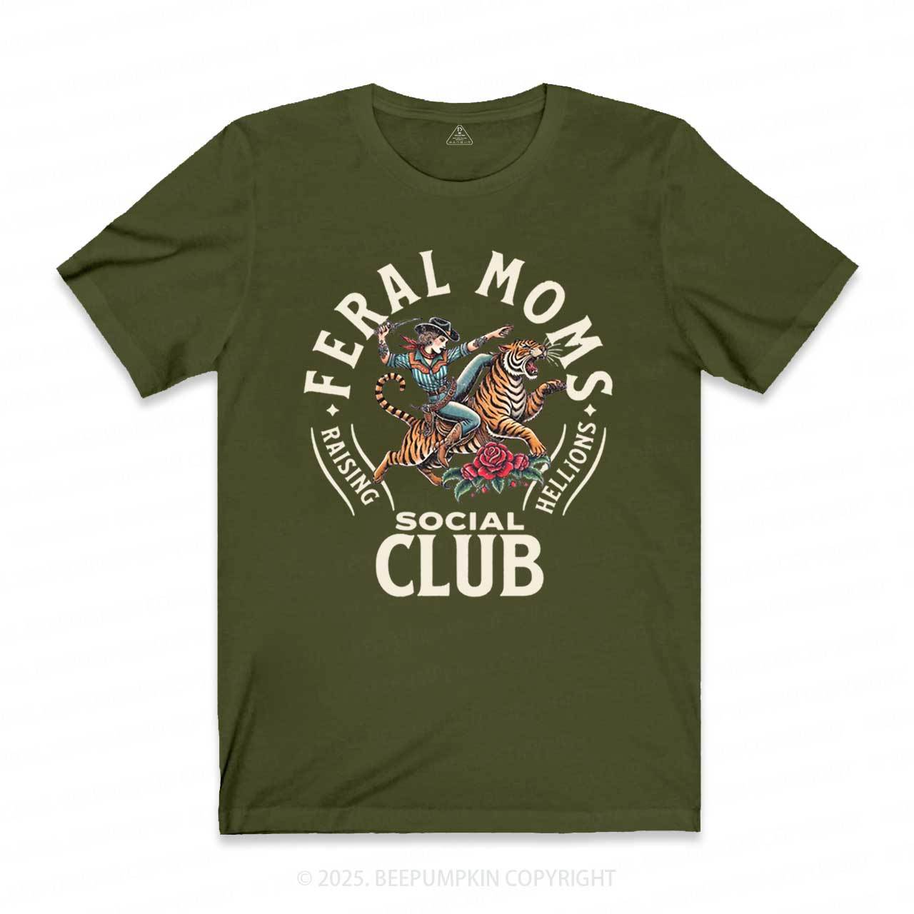 Feral Moms Social Club T-Shirts