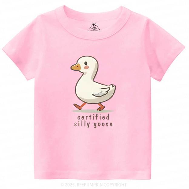 Certified Silly Goose Toddler&Kid's Tees Beepumpkin