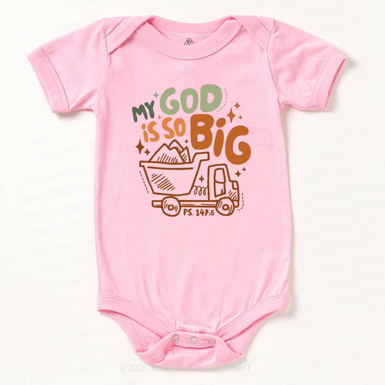 My God Is So Big Bodysuit Beepumpkin