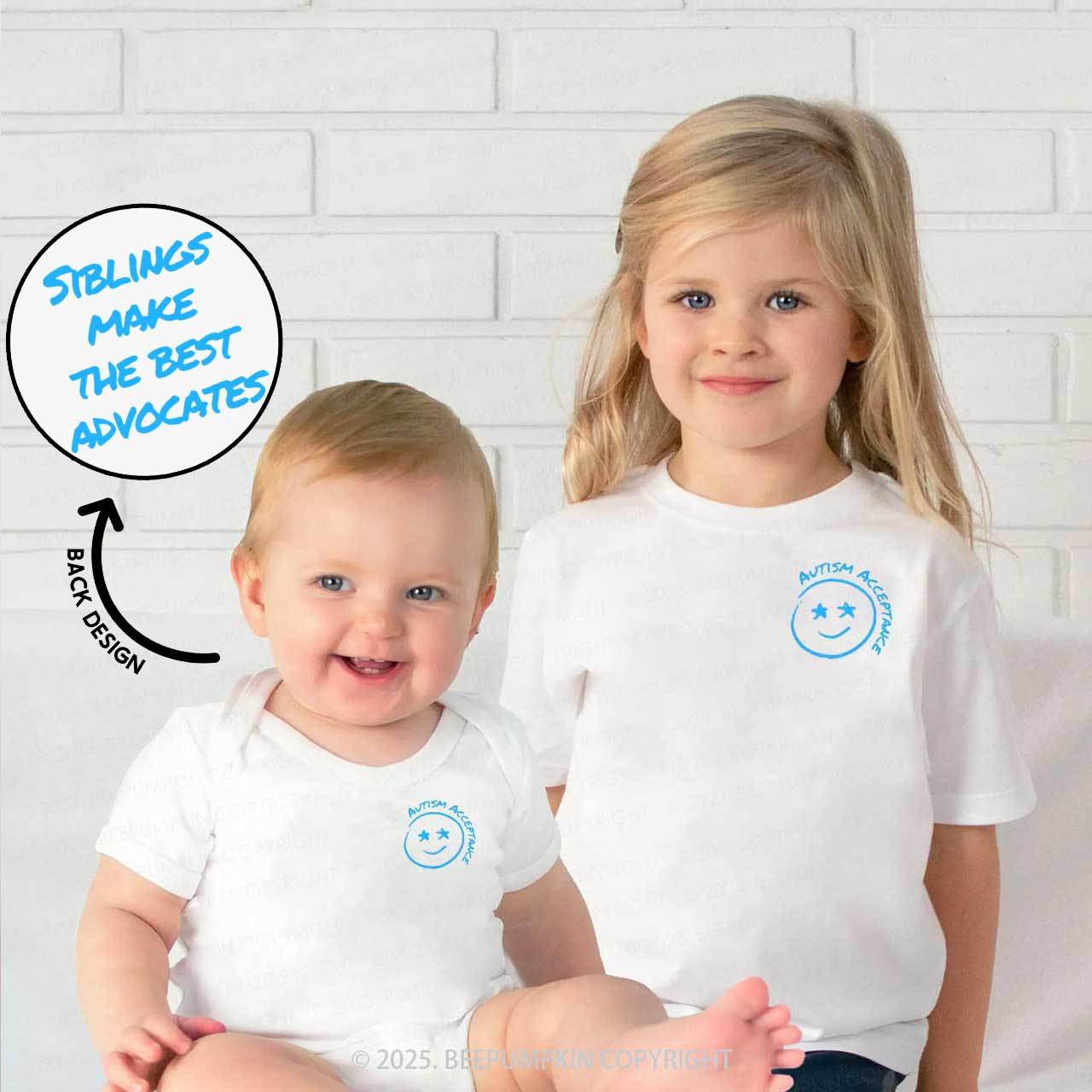 Siblings Make The Best Advocates Matching Tees For Siblings