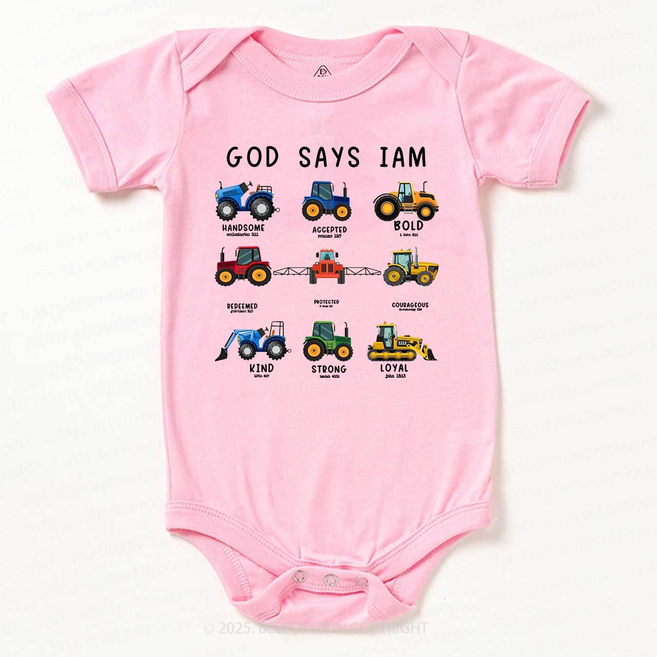 Good Says I am Bodysuit Beepumpkin