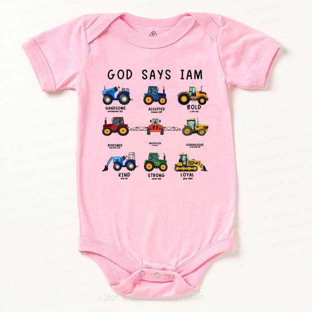 Good Says I am Bodysuit Beepumpkin