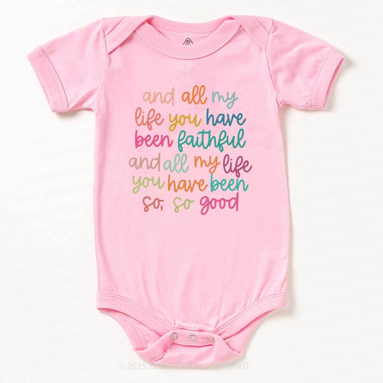 Psalm Bible Quote Bodysuit Beepumpkin