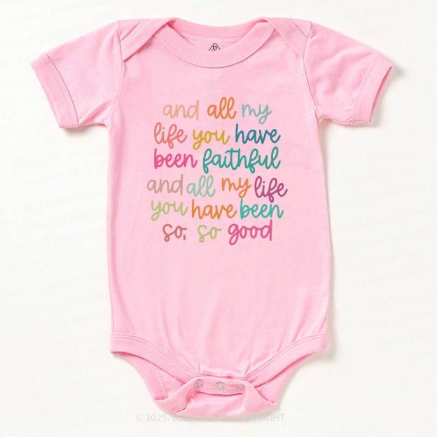 Psalm Bible Quote Bodysuit Beepumpkin