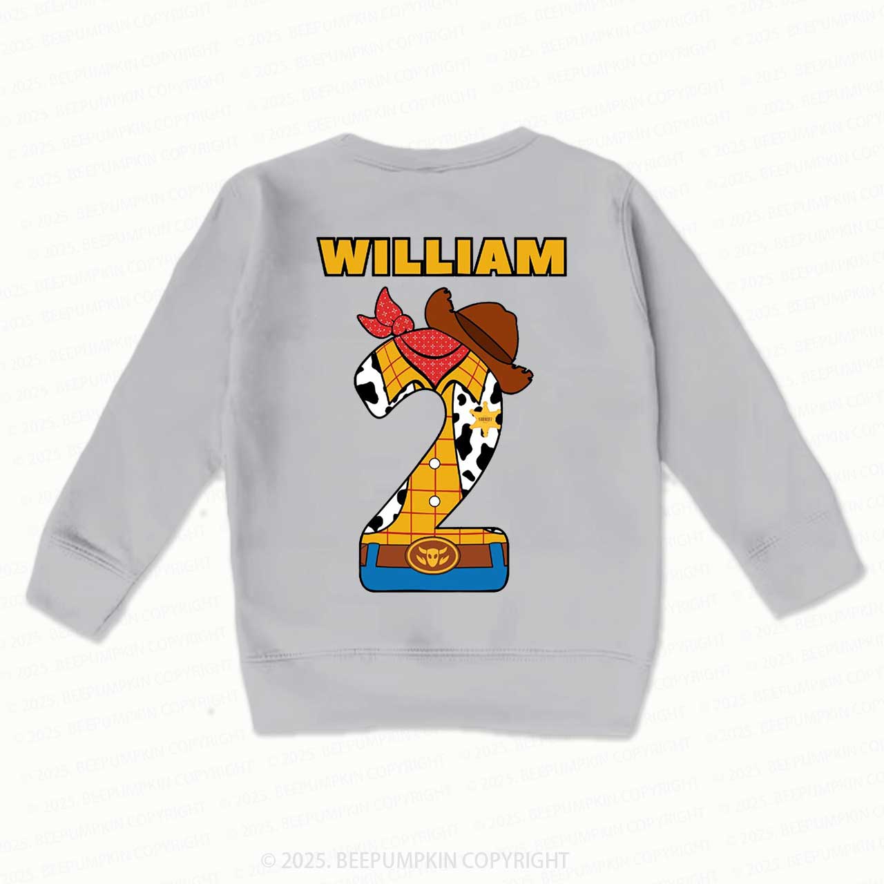 Personalized Birthday Kid's Sweatshirt