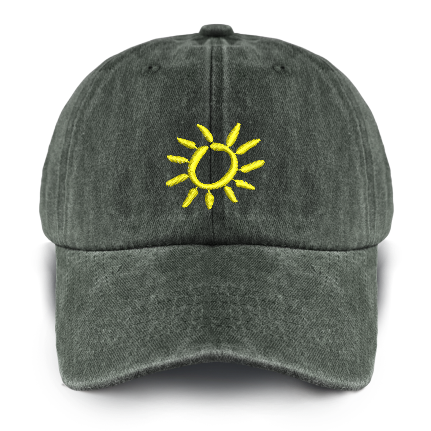 Little Sun Washed Baseball Cap For Kids