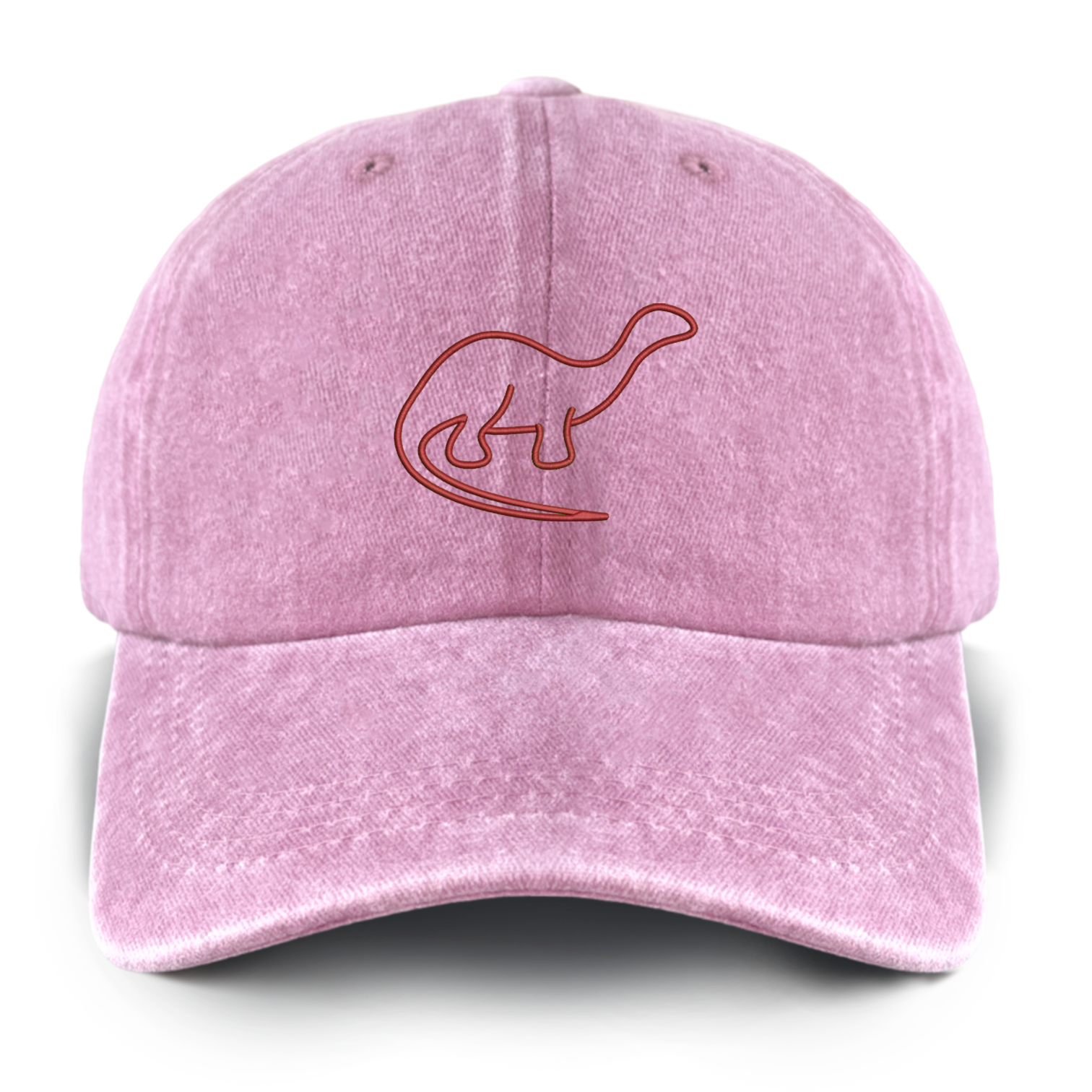 Personalized 17 Types Of Dinosaurs Washed Baseball Cap For Kids