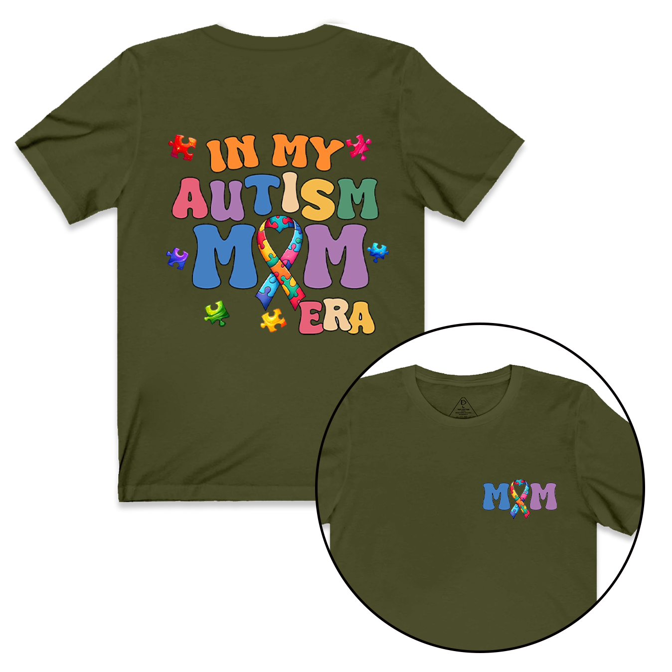 In My Autism Mom Era T-Shirts