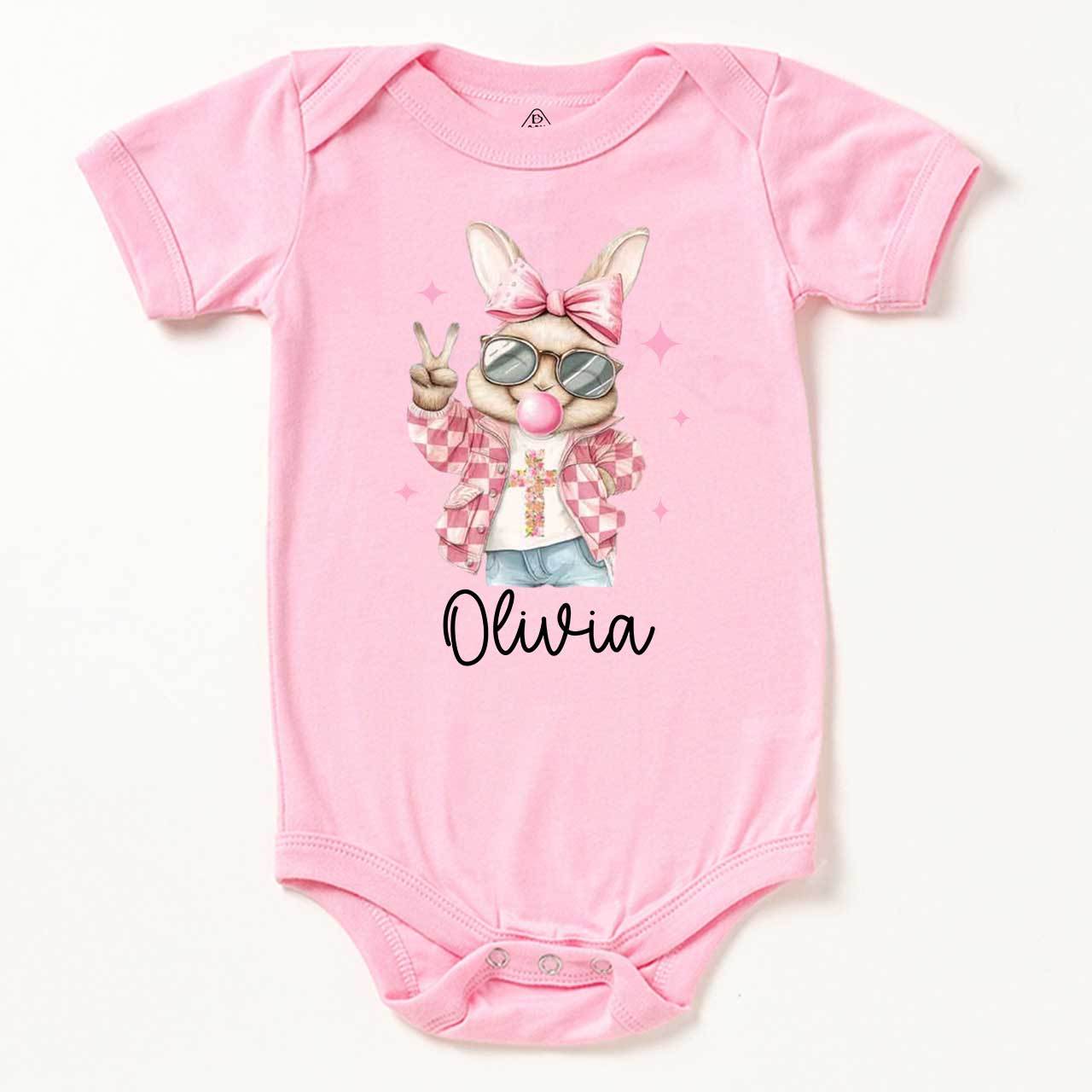 Bubble Gum Bunny Bodysuit Beepumpkin