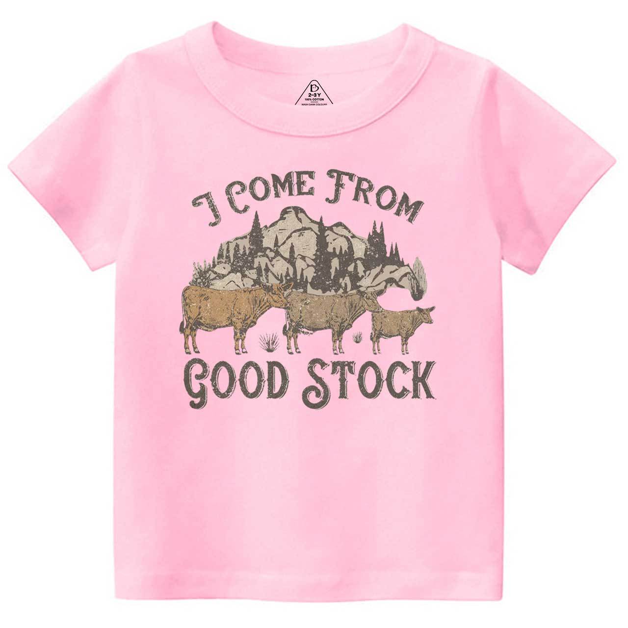 I Come From Good Stock Toddler&Kid's Tees Beepumpkin