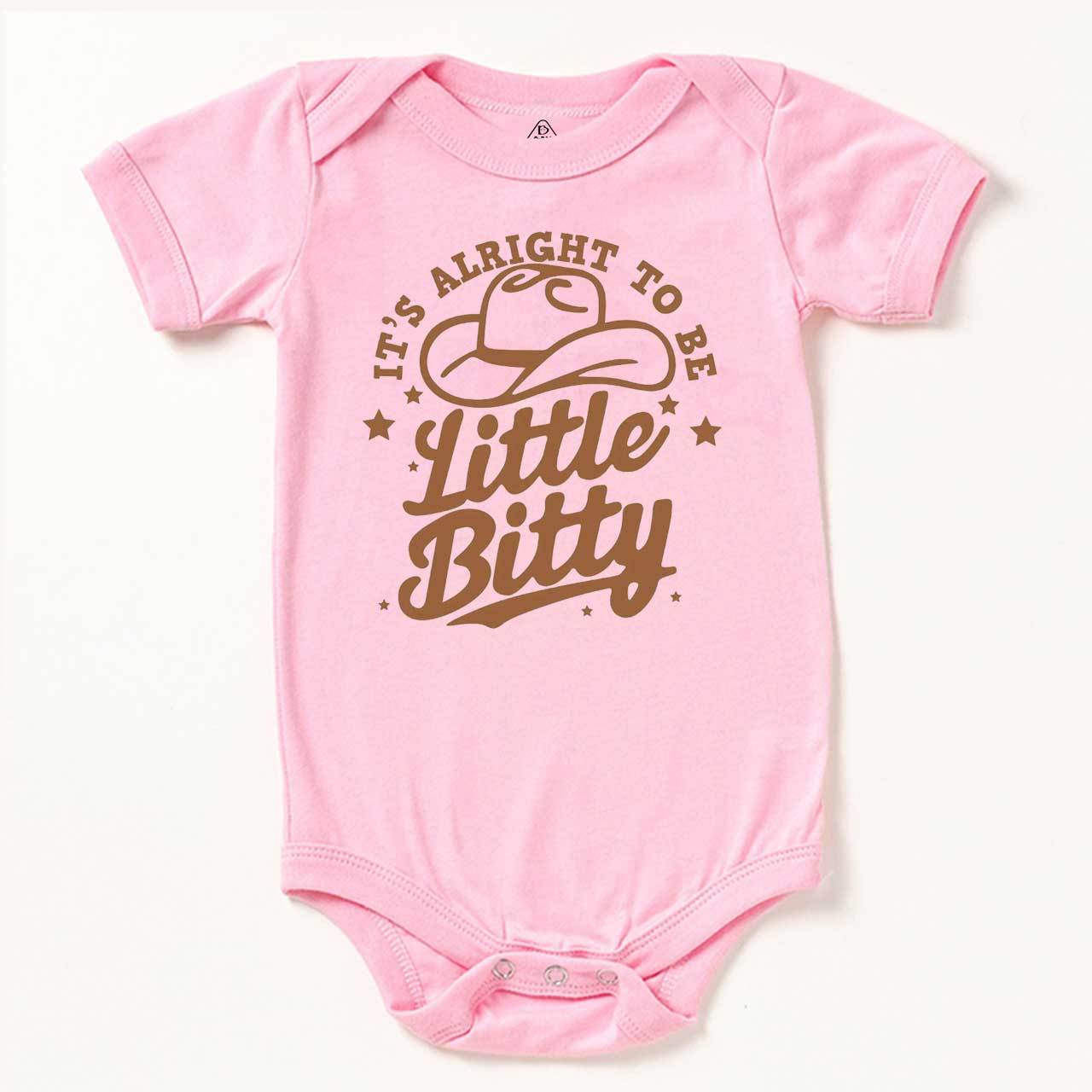 It's Alright To Be Little Bitty Bodysuit Beepumpkin