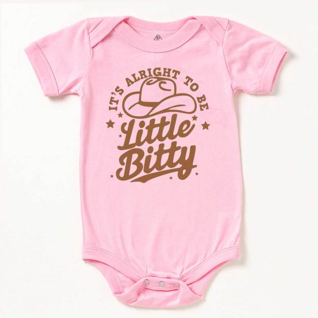 It's Alright To Be Little Bitty Bodysuit Beepumpkin