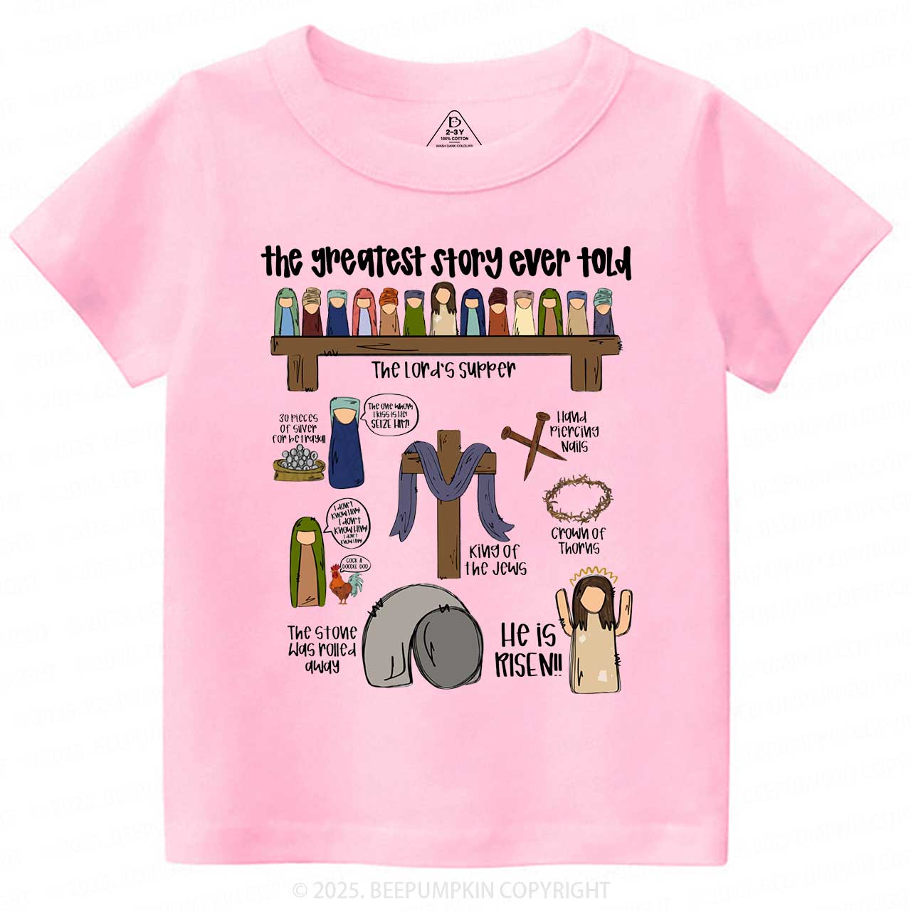 The Greatest Story Ever Told Toddler&Kid's Tees Beepumpkin