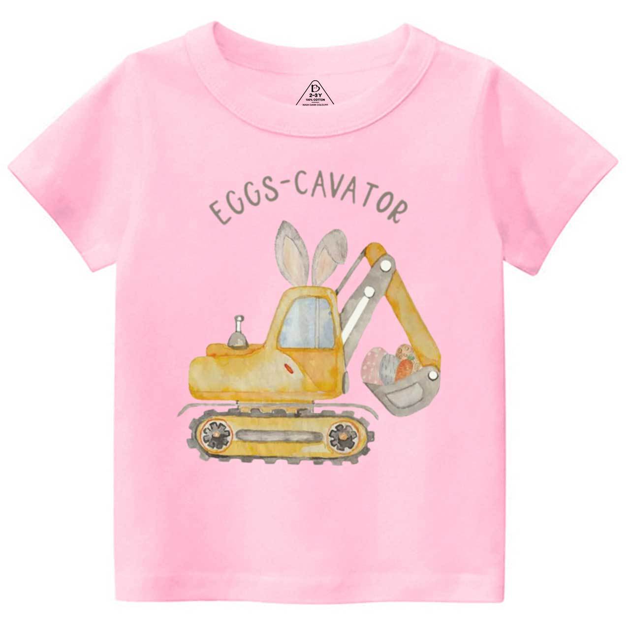 Eggs-Cavator Toddler&Kid's Tees Beepumpkin