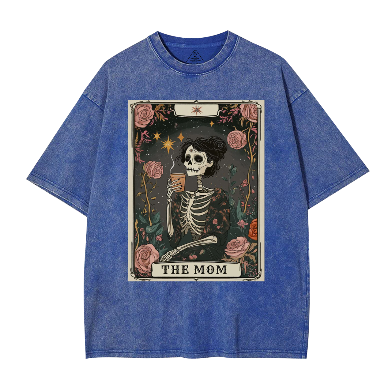 The Mom Tarot Card Washed T-Shirts