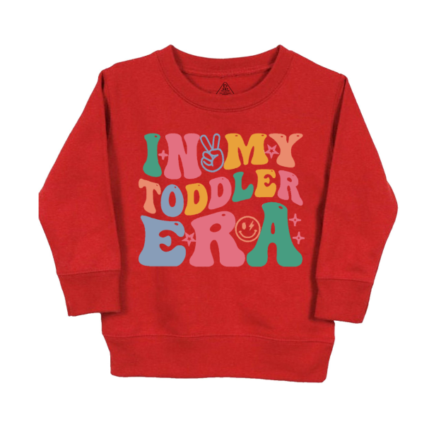 In My Toddler Era Kid's Sweatshirt