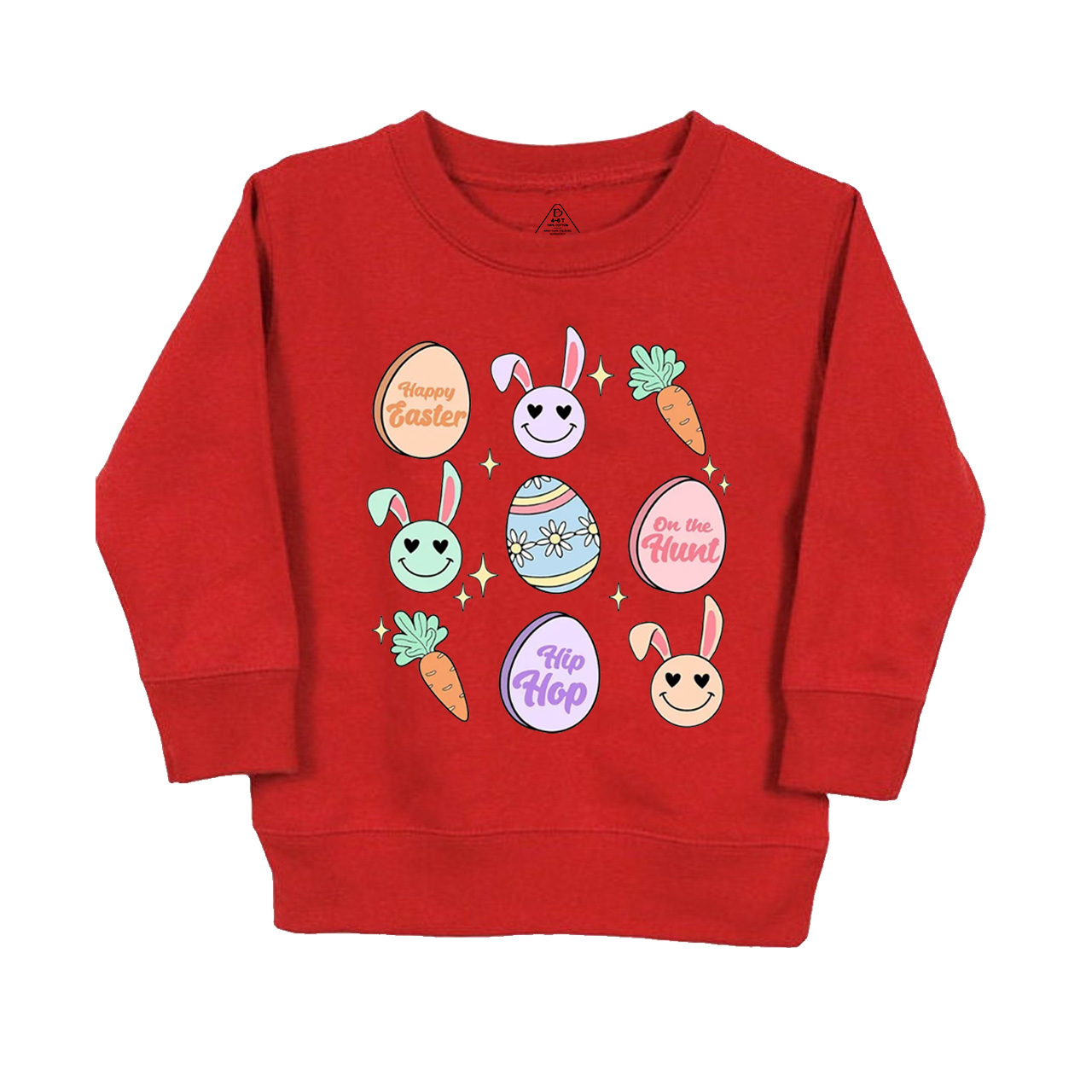Smiley Bunny Kid's Sweatshirt