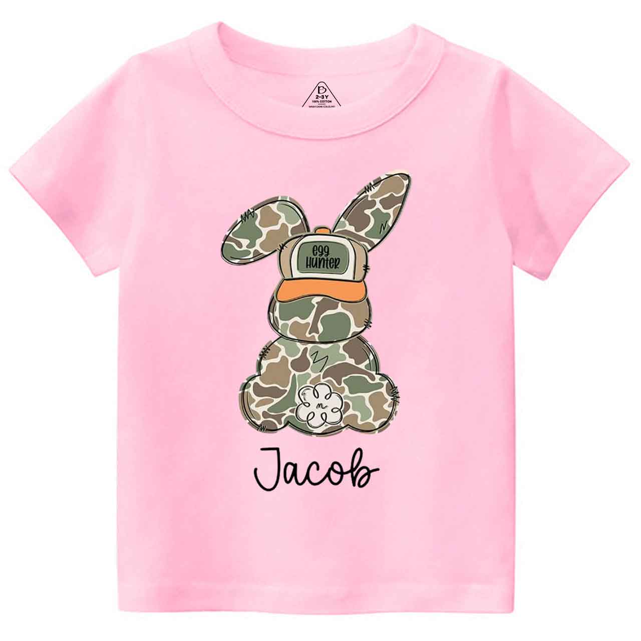 Egg Hunter Bunny Toddler&Kid's Tees Beepumpkin