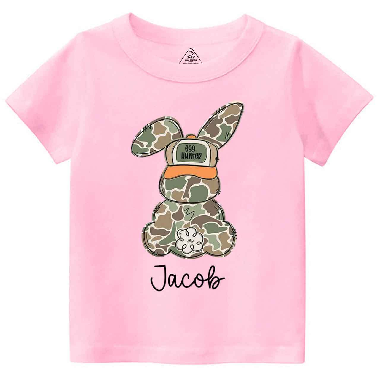 Egg Hunter Bunny Toddler&Kid's Tees Beepumpkin