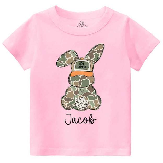 Egg Hunter Bunny Toddler&Kid's Tees Beepumpkin