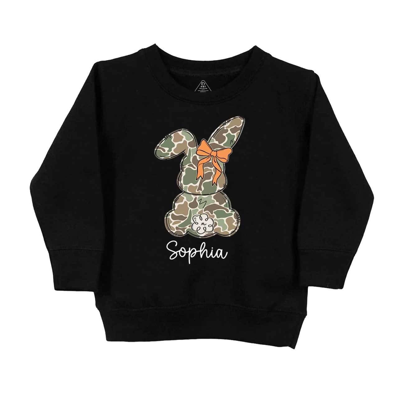 Egg Hunter Bunny Kid's Sweatshirt