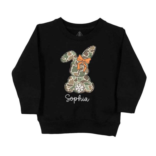 Egg Hunter Bunny Kid's Sweatshirt