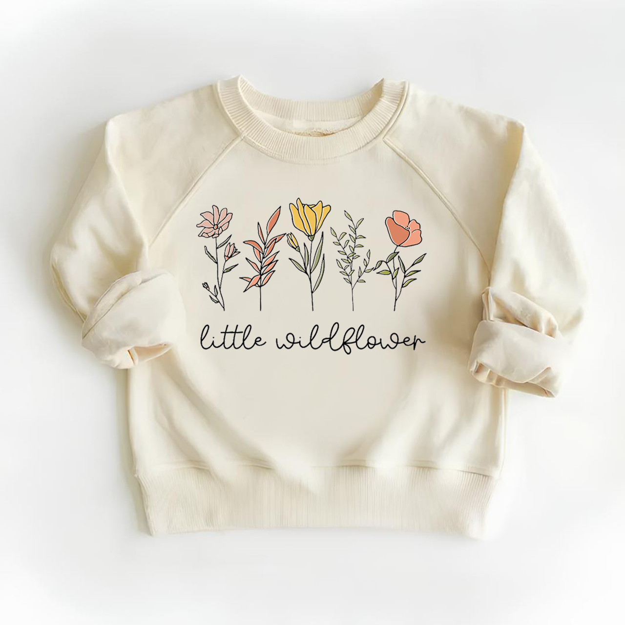 Little Wildflower Kid's Sweatshirt
