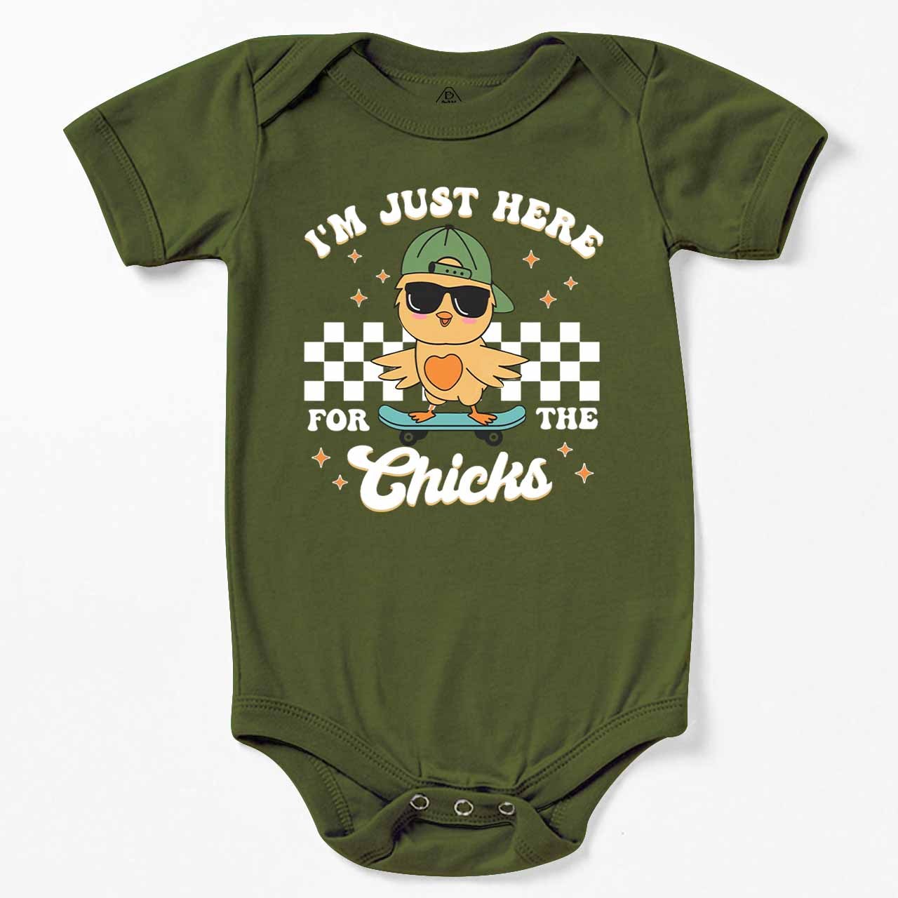 I’m Just Here for the Chicks Bodysuit Beepumpkin