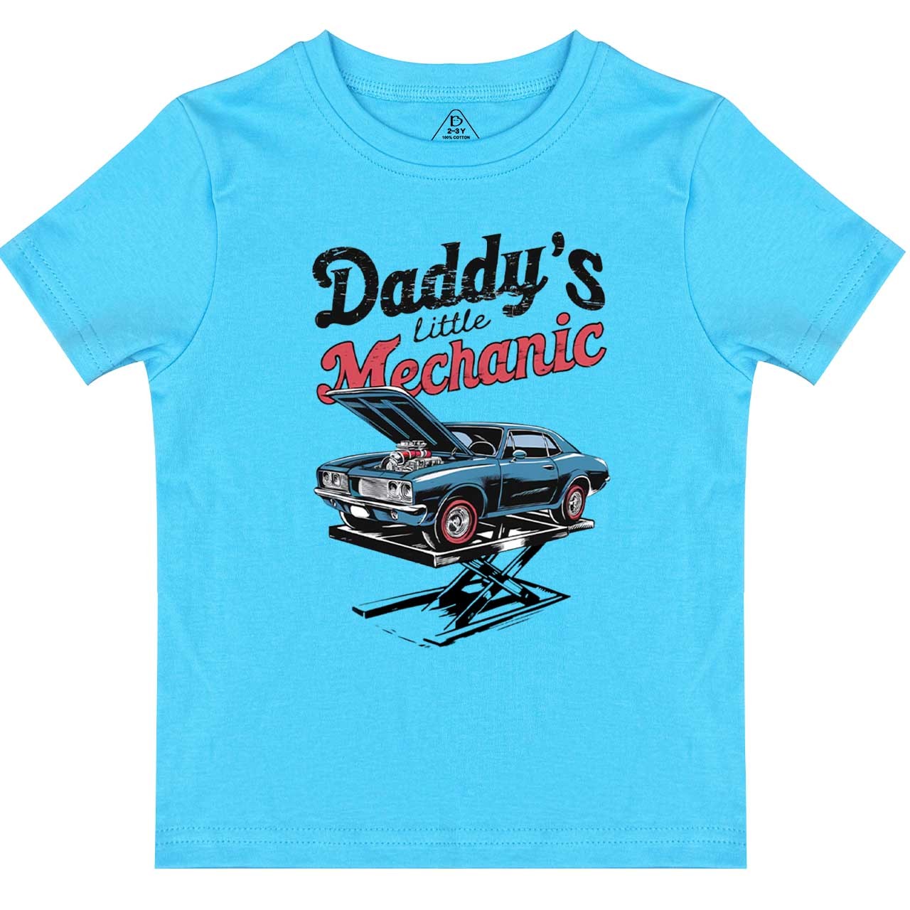Daddy's Little Mechanic Toddler&Kid's Tees Beepumpkin