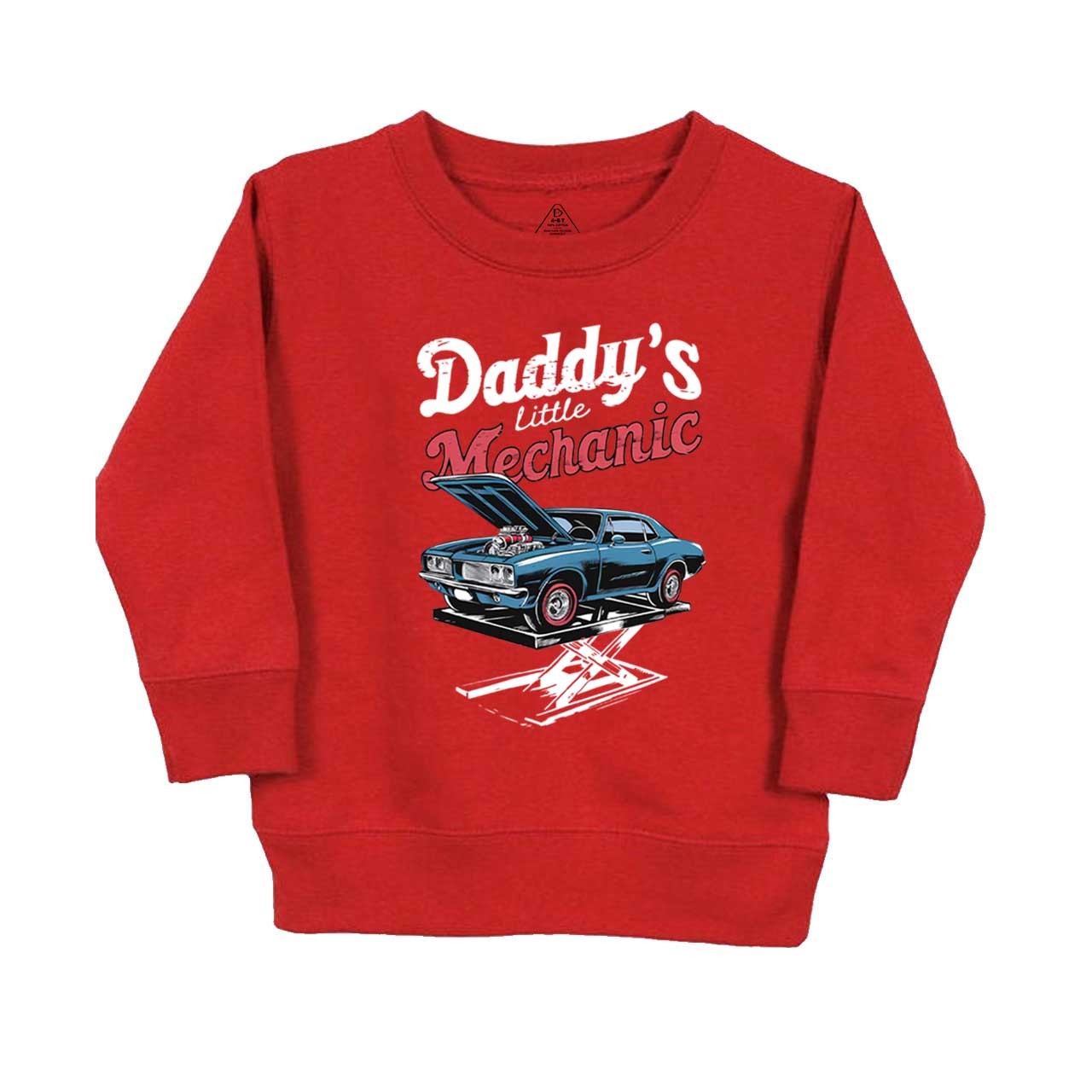 Daddy's Little Mechanic Kid's Sweatshirt