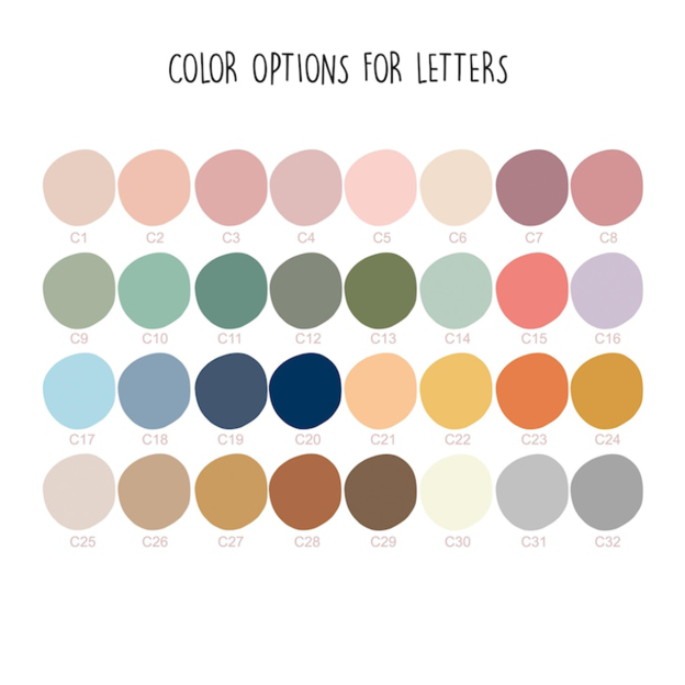 Personalized Name Watercolor Wildflowers Digital Nursery Art