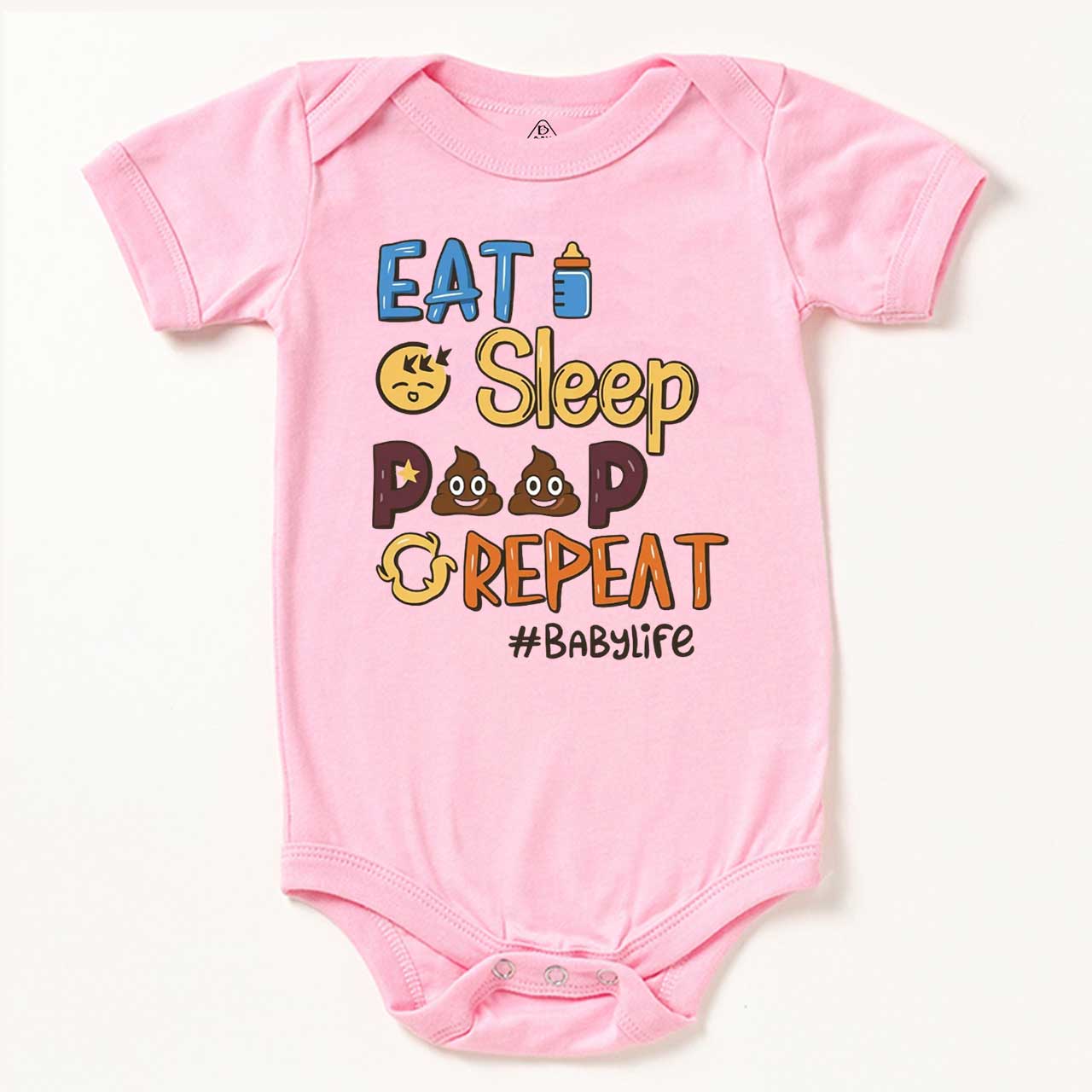 Eat Sleep Poop Repeat Bodysuit Beepumpkin 7