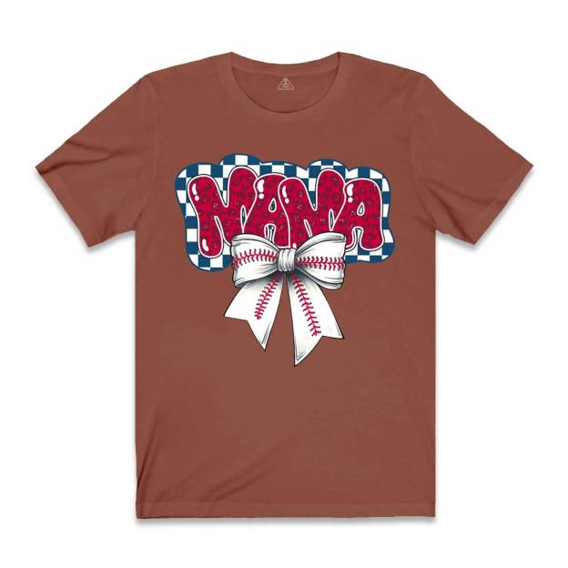 Baseball Bubble Leopard Mama T-Shirts
