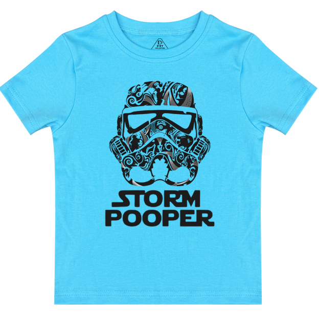 Storm Pooper Toddler&Kid's Tees Beepumpkin