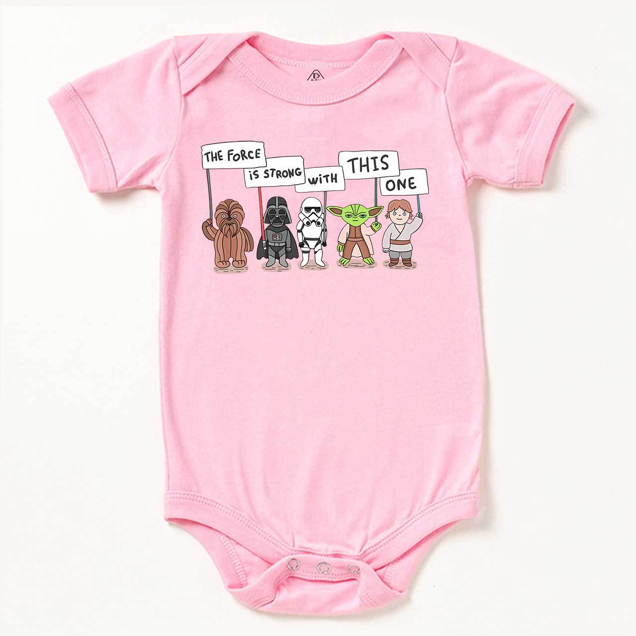 The Force Is Strong With This One Bodysuit Beepumpkin