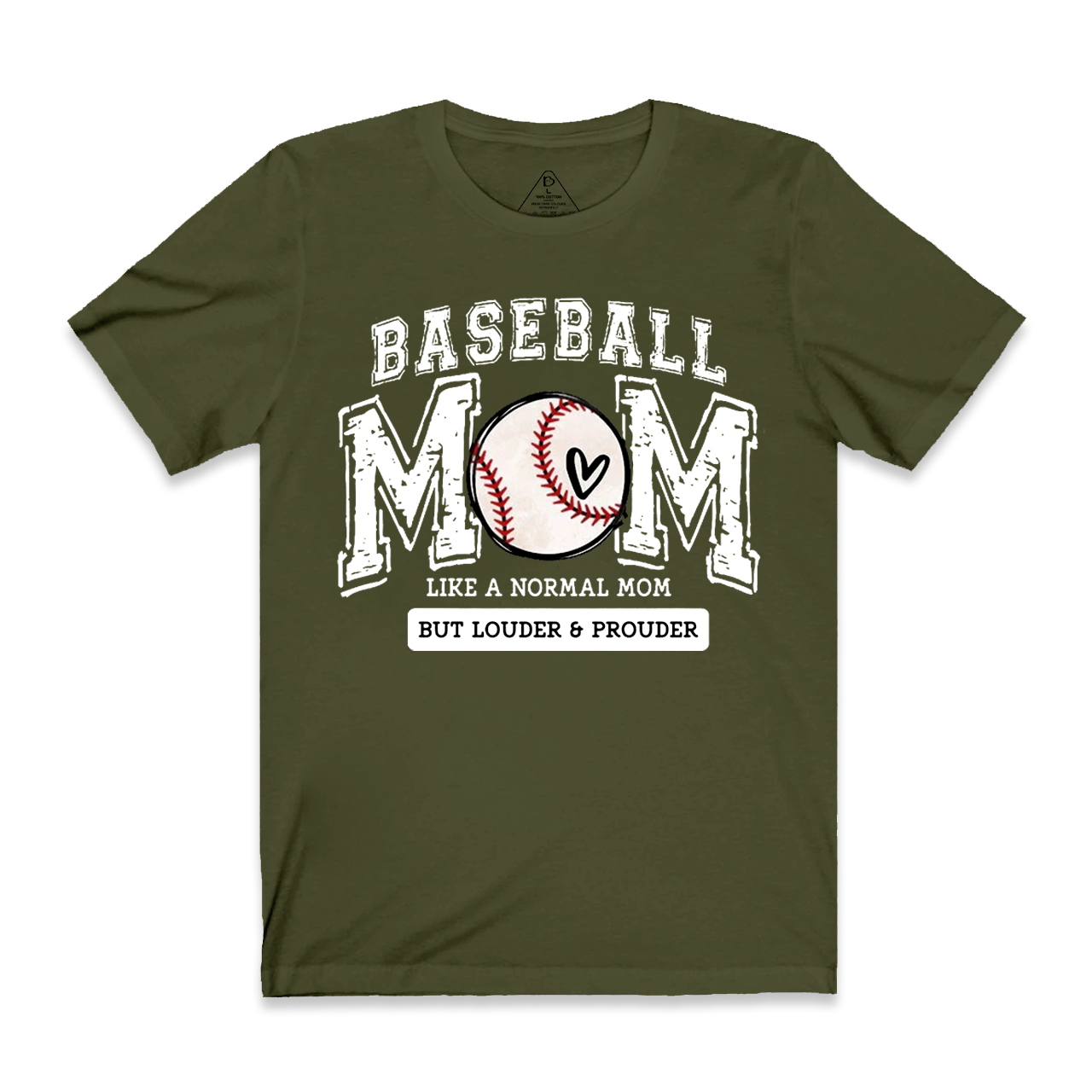 Loud And Proud Baseball Mama T-Shirts