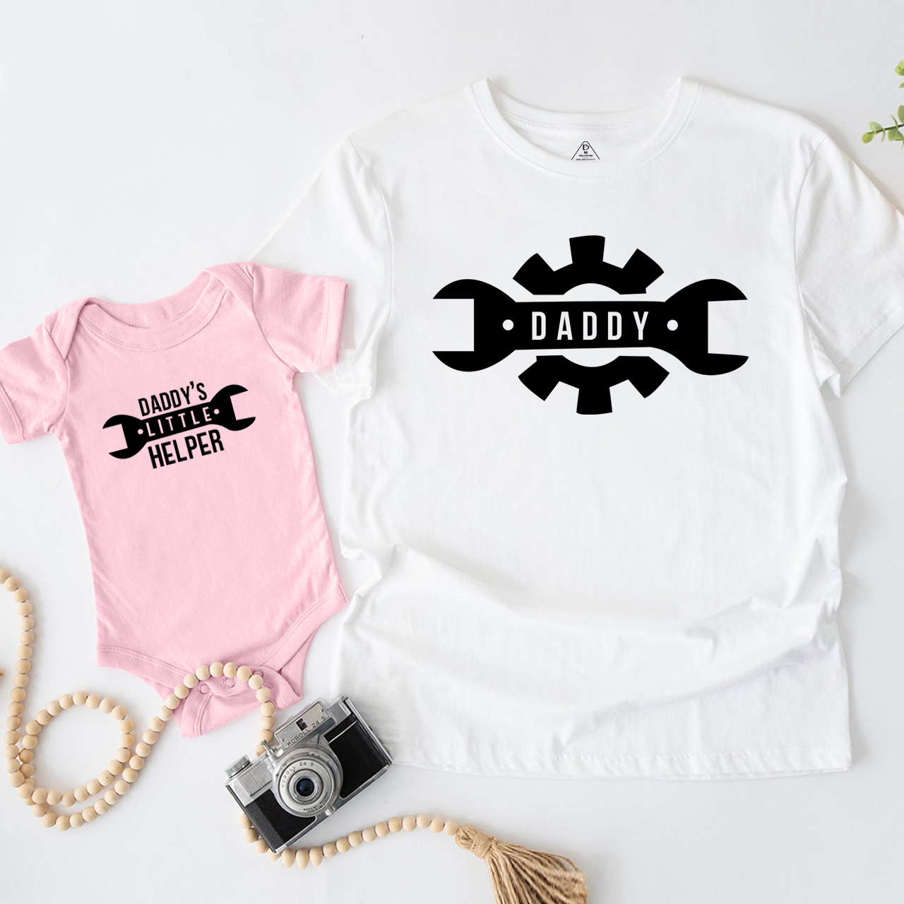 Daddy's Little Helper Dad&Me Matching Shirts