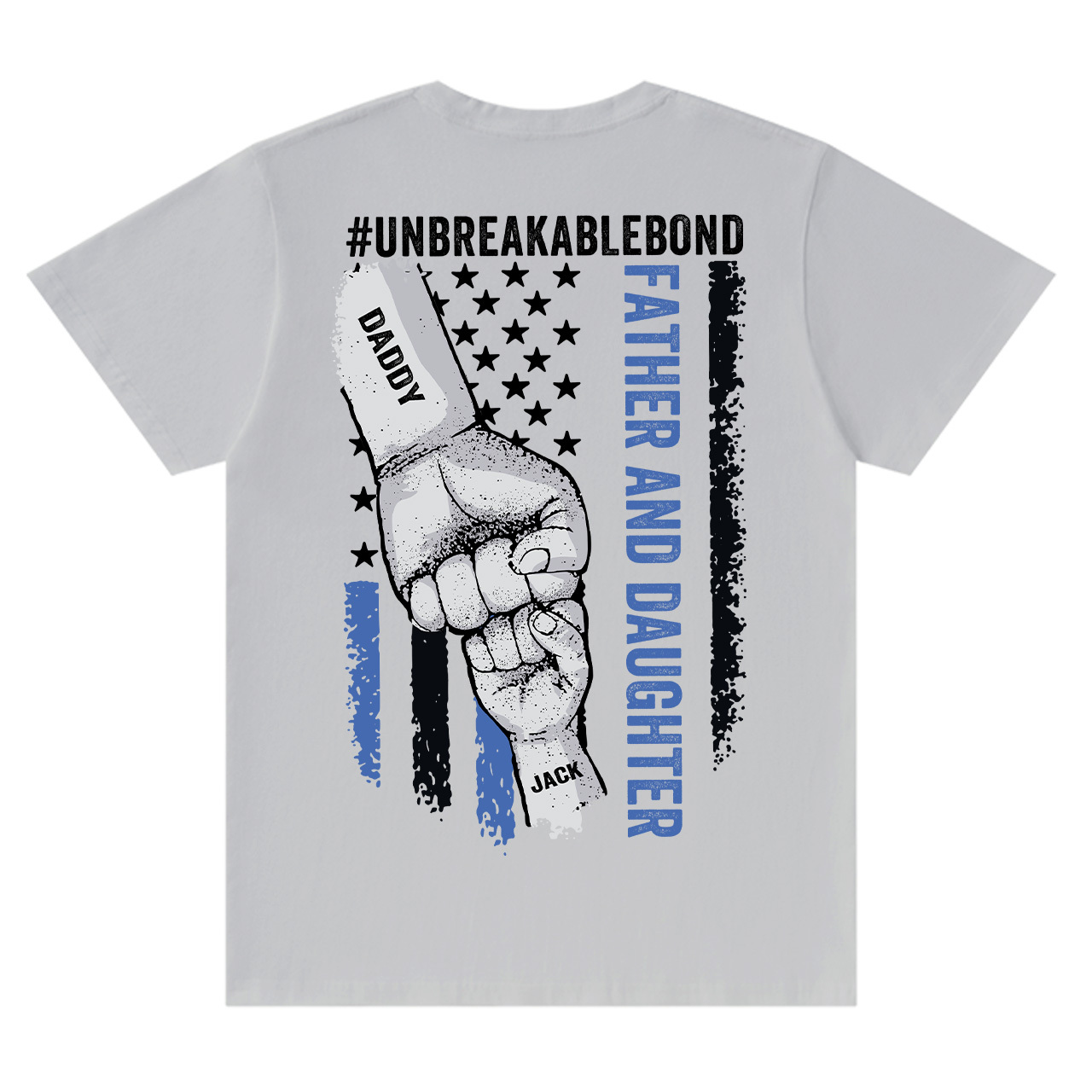  Personalized Unbreakable Bond Dad and me Shirt