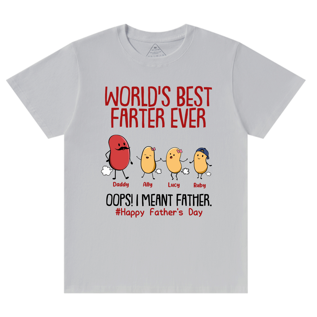 World's Best Farter Ever I Mean Father Funny Personalized Shirt