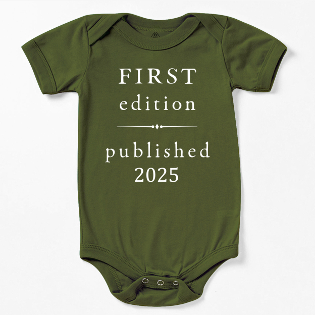 First Edition Published Bodysuit For Baby