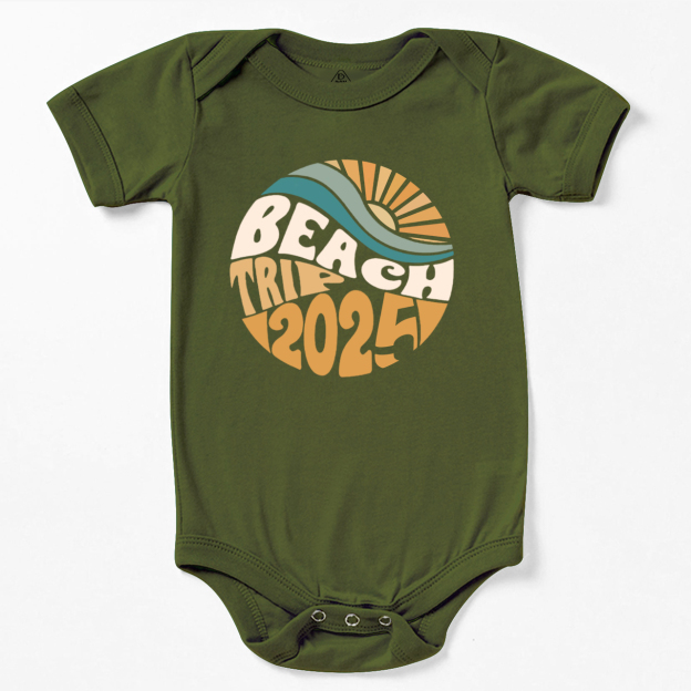 Beach Trip 2025 Bodysuit For Baby